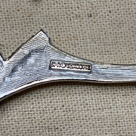 💛 Vintage Vendome Crystal & Enamel Necklace & Earring Set - Picture 5 of 6